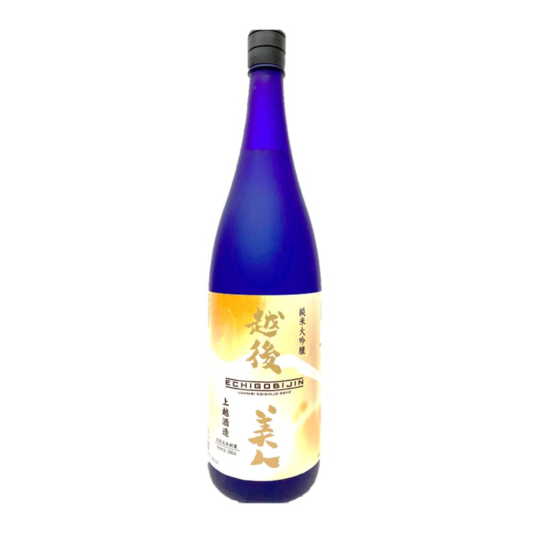 Pure rice size brewing sake from the finest rice Echigo beauty